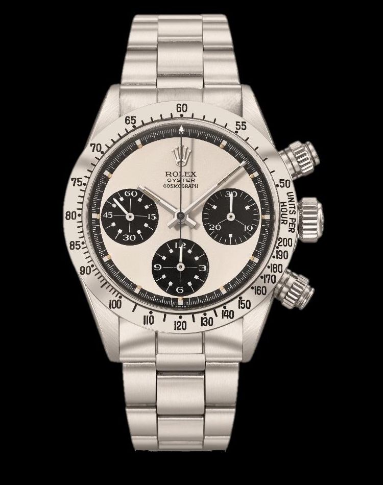 Christie's Rolex ref. 6265 Paul Newman “Mystery Cross”. 